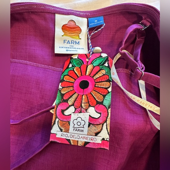 FARM Rio Purple Dress with Yellow Floral Design - Picture 12 of 13